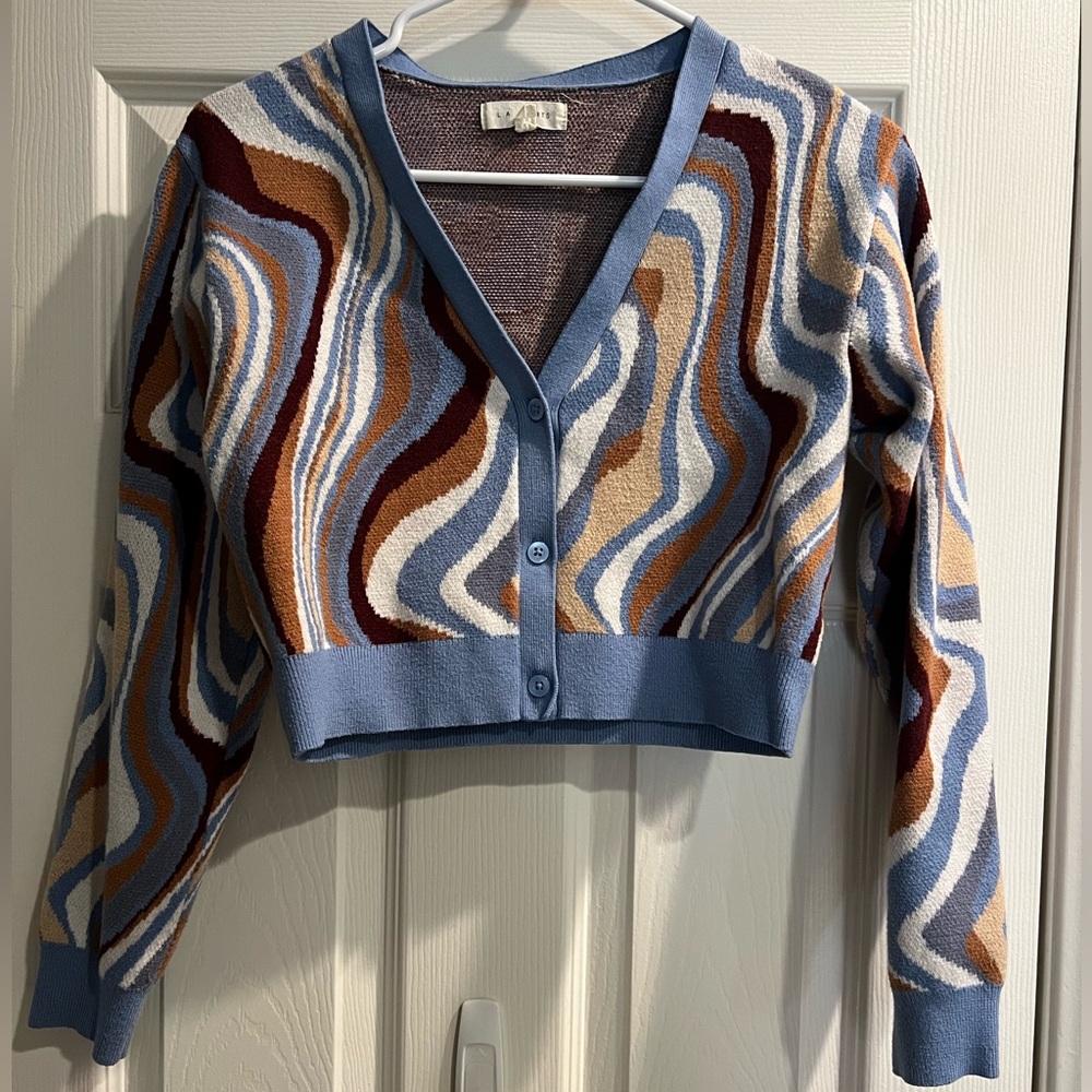 Unique retro cardigan